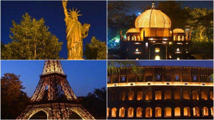 Amazing of the junk: Smile You will be able to see seven wonders of the world in Delhi