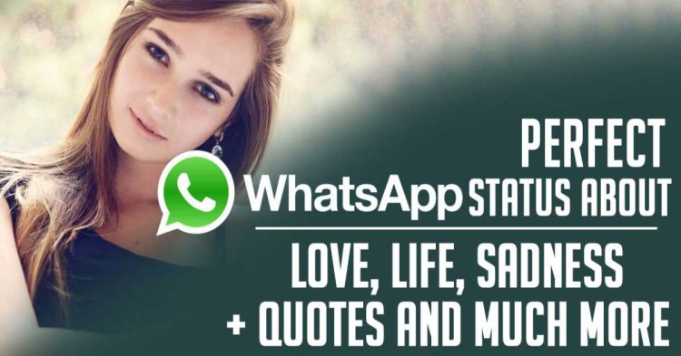 WhatsApp Status For Love, Attitude, Sadness, Loneliness & Quotes