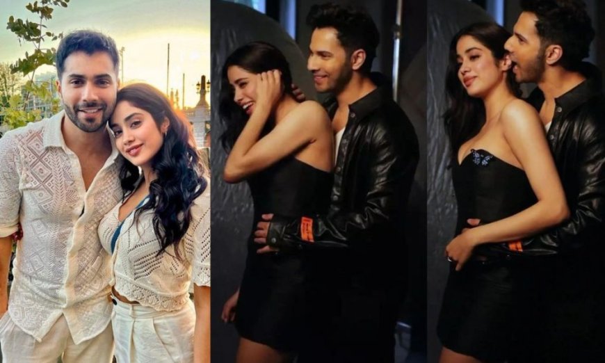 Varun Dhawan Playfully Bites Janhvi Kapoor's Ear in Viral Photo, Sparks Online Reactions - Check it Out!