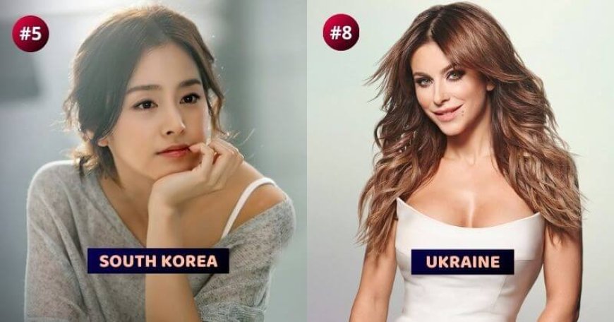 10 Countries with the most beautiful women in the world