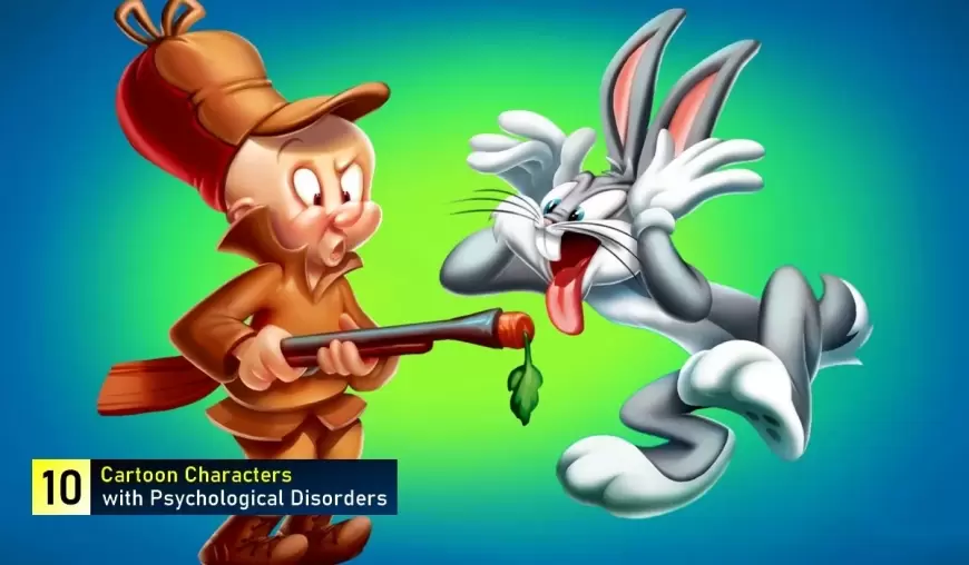 10 Cartoon Characters with Psychological Disorders